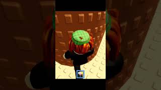 Bacon plays ice coffee tower #shorts #roblox #gaming p-1a