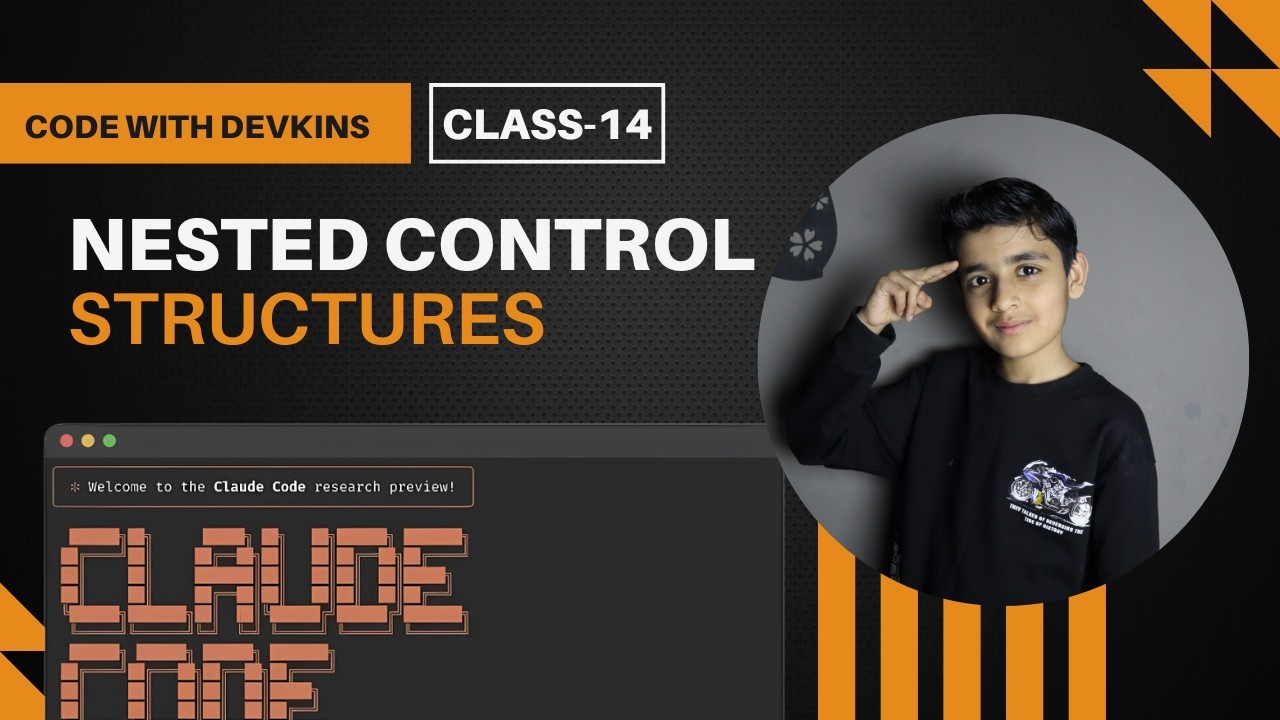 Nested Control Structures - Tutorial | If/else/elif - YouTube