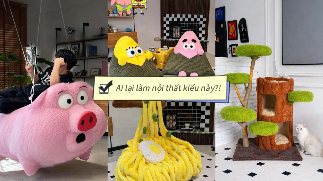 Thiết kế nội thất độc lạ với ý tưởng từ phim hoạt hình