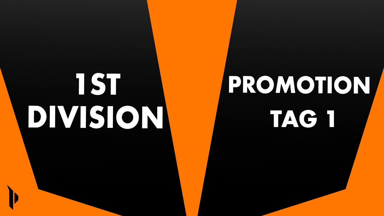 Prime League - Playoffs - 1st Division - Tag 1