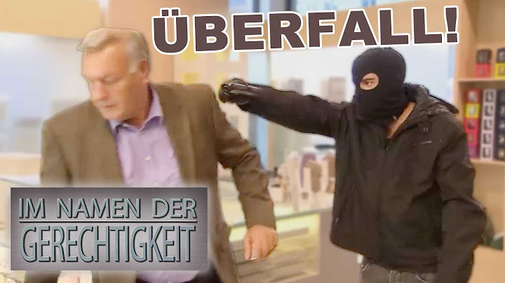 Mit Waffe bedroht! Wer hat den Juwelier ausgeraubt? |1/2| Im Namen der Gerechtigkeit | SAT.1