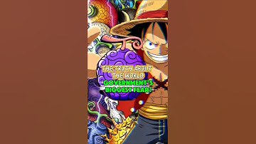 The Truth About the World Government’s Biggest Fear! 🔥🔥🔥🔥 #OnePiece #Luffy #DevilFruit
