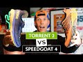 TORRENT 2 vs SPEEDGOAT 4 Shoe Review | Hoka One One | Run4Adventure