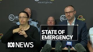 ACT declares state of emergency as Namadgi bushfire burns out of control | ABC News
