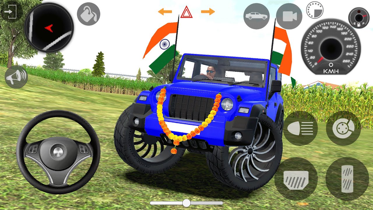 Modified Mahindra Thar😈Games:Indian Thar (Gadi Wala Games) Car Game Android Game - Android Gameplay
