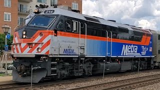 Mid Day Non Rush Railfanning The BNSF Racetrack Brookfield Illinois 05/13/2024