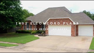 1402 E Concord Pl Broken Arrow OK 74012 | Broken Arrow Real Estate