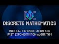 Discrete Math: Modular Exponentiation Overview