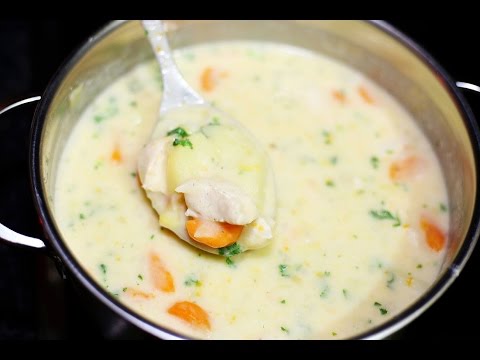 ซุปไก่แบบเข้มข้นร้อนๆ ถ้วยเดียวไม่พออร่อยจนต้องขอเบิ้ล - How to make Chicken Soup Recipe