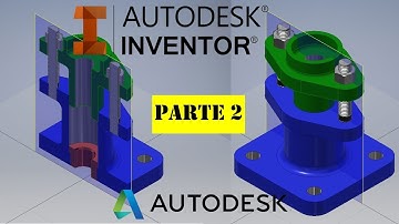 Prensa Estopas - Parte 2/4 - Autodesk Inventor - Tutorial (Español)