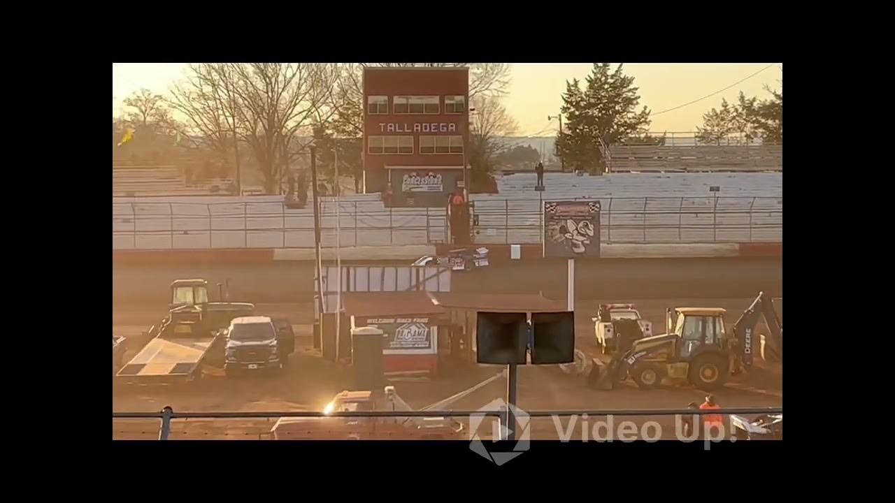 MLCRacing9327 1/4/24 Talladega Short Track Ice Bowl Practice YouTube