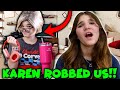 Karen broke in and robbed us  carlaylee skit