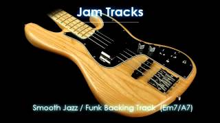 Bass Backing Track -  Smooth Jazz / Funk - chords