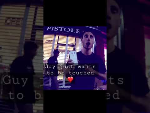 Guy wants to connect with cop