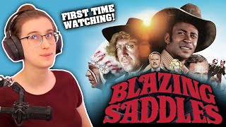 BLAZING SADDLES (1974) - FIRST TIME WATCHING! - movie reaction!