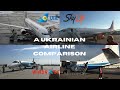 UIA vs. SkyUp vs. Windrose vs. Motor Sich: A Ukrainian Airline Comparison
