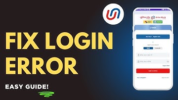 How To Fix Union Bank Online Banking Login Error !