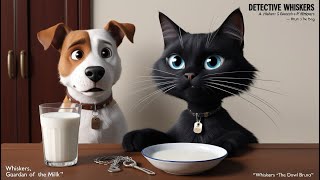 Detective Whiskers Solves the Milk Mystery