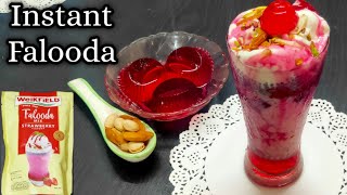 Weikfield Falooda Mix | How to Make Falooda with Falooda mix | Strawberry flavour Falooda | Falooda