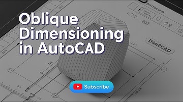Oblique Dimensioning in AutoCAD | Dimedit | Hindi| Paras Khullar | Techdrawing #autocad #techdrawing