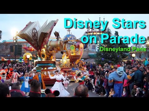 Disneyland Paris 25th Anniversary Parade   Disney Stars on Parade Complete
