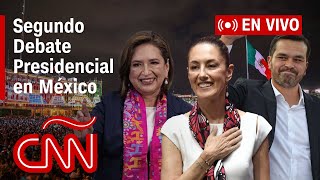 Así fue el Segundo Debate Presidencial entre Sheinbaum, Gálvez y Máynez | Elecciones en México 2024