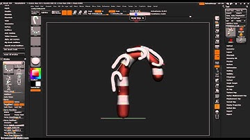 Zbrush 4R4 Curve Mode Brush