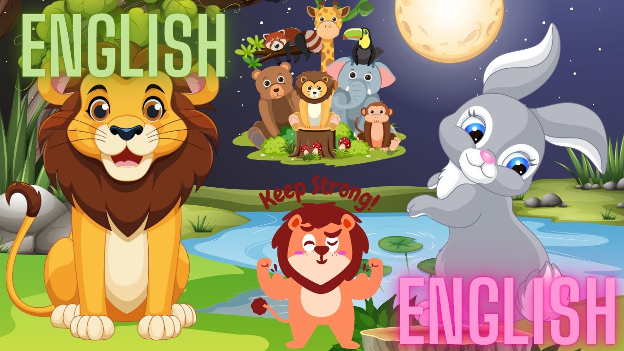 The Wise Rabbit and the Proud Lion: A Tale of Cleverness - YouTube