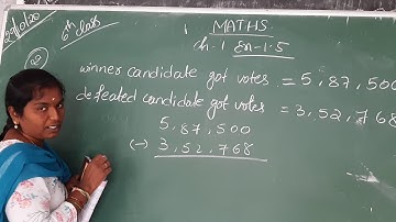 #6th class maths exercise -1.5 explanation