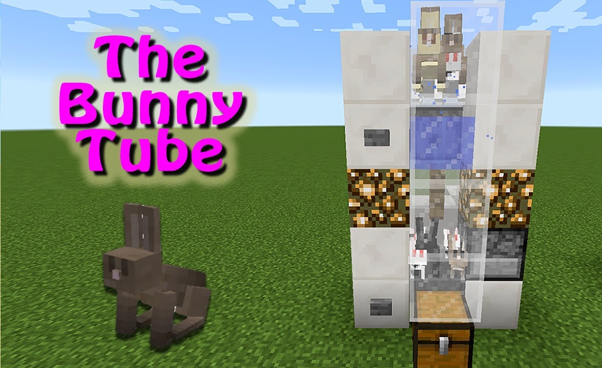 The Bunny Tube (Rabbit cooker and breeder 3x4x5 ) for Minecraft 1.8 ...
