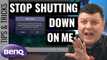 Stop BenQ Powering Off