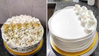 So Yummy & Delicious Rasmalai Cake Recipe|Rasmalai Birthday Cake Video Aap bhi Banaye Rasmalai Cake