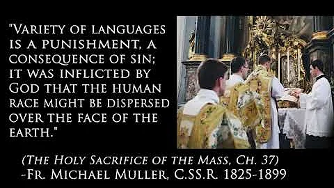 7 Reasons why I love the Traditional Latin Mass