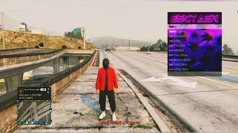GTA V (ESCTASY V3) ModLoader PS3