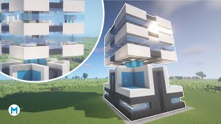 ⚒️ Minecraft: How to Make a Modern Survival Tower Base