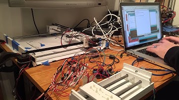 GRBL installed. 3-axis test.