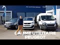 La gamme utilitaire peugeot dans le groupe jmj