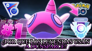 ¿POR QUE LOS LEYENDA? USAN A DUNSPARCE EN LA LIGA SUPER REMIX // PC-1500 // (PVP) #pokemongo