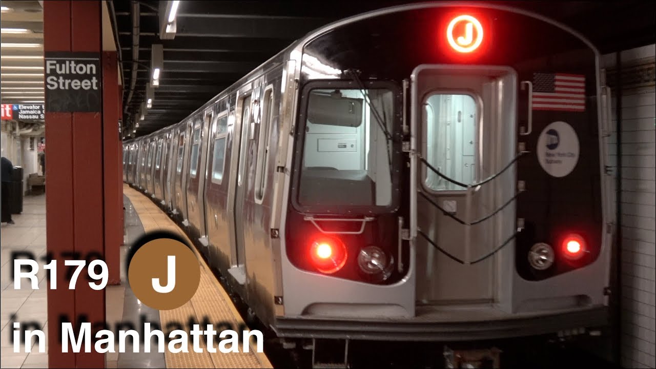 ᴷ R179 J Train In Service To Broad Street Youtube