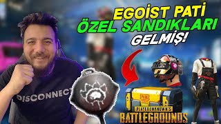 Egoi̇st Pati̇ Özel Desenleri̇ Yapmişlar Pubg Mobile Sandık Açılımı
