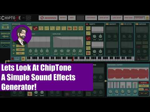 Lets Look At | Chiptone A Simple Sound Effects Generator!