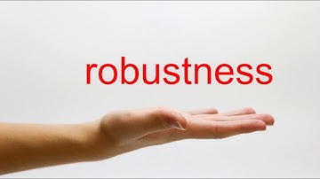 How to Pronounce robustness - American English