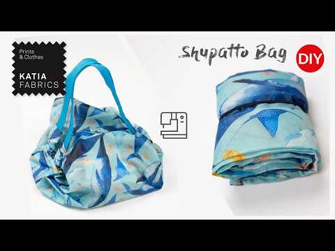 How to Sew a Shupatto-Style Shopping Bag 🛍️ Easy Reusable Bag Step-by-Step Instructions