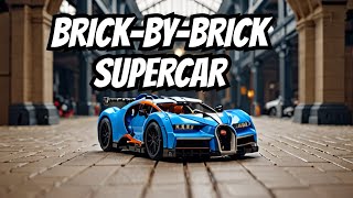 LEGO Bugatti Bolide: From Blueprint to Brick (Stop Motion Build Challenge!) | ASMR