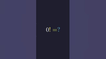 The REAL Reason 0! = 1 (It