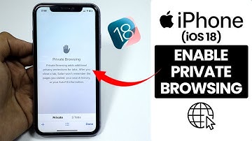 [iOS 18] Any iPhone: Enable Private Browsing - Turn ON Private Browsing