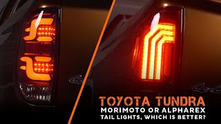 Finding The Best Tail Light Upgrade For The 1421 Toyota Tundra | Morimoto or AlphaRex
