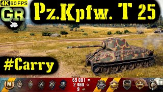 World of Tanks Pz.Kpfw. T 25 Replay - 10 Kills 2.9K DMG(Patch 1.4.0)