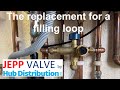 Installing  and reviewing the JEPP valve the push button combi boiler filling system.