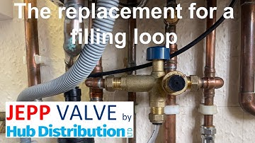 Installing  and reviewing the JEPP valve the push button combi boiler filling system.